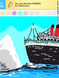 Draw Something - Titanic